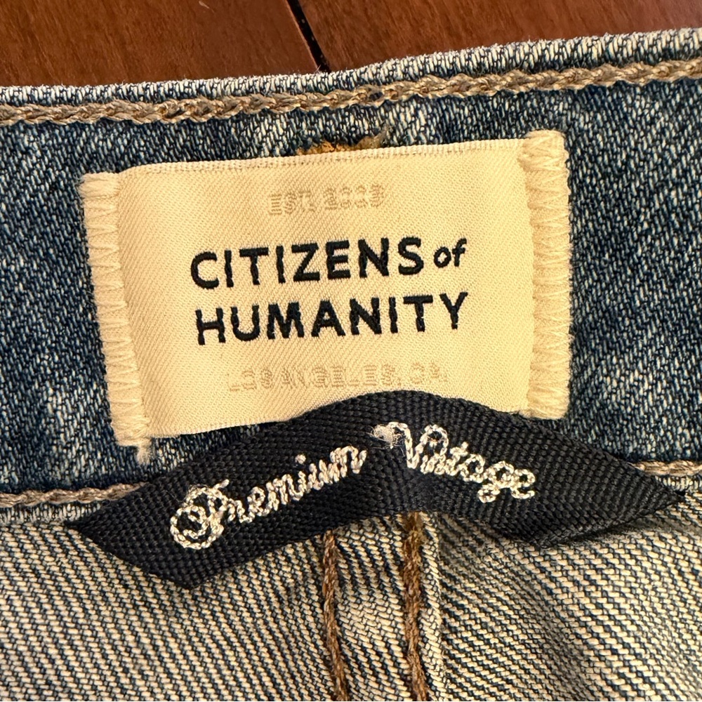 Citizens of Humanity Premium Vintage Marlee Relaxed Taper Jean Size 28 - Picture 8 of 12